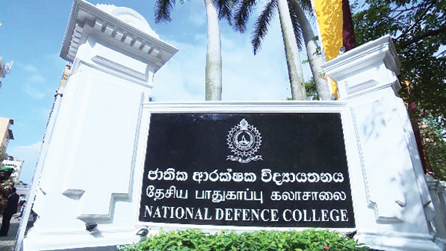 National Defence College of Sri Lanka – The Island