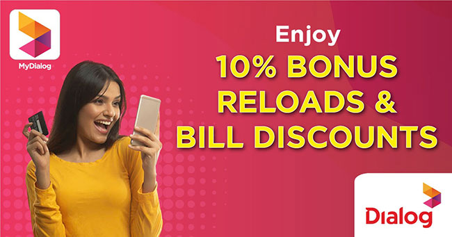 Enjoy a 10% saving on every Dialog reload and bill – The Island