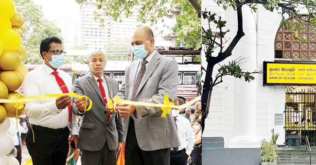 BOC City Office reopens at historic location in Colombo – The Island