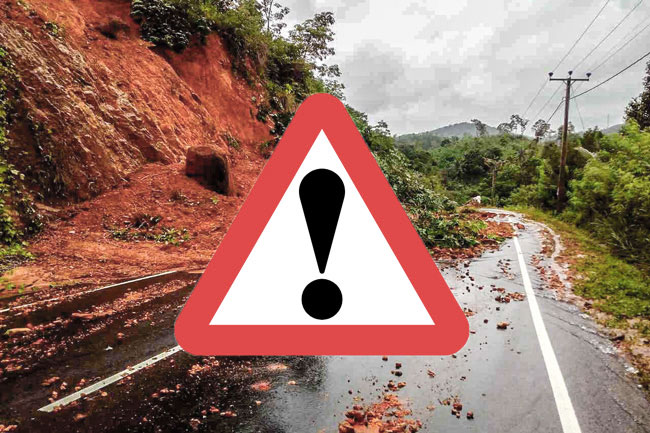 Landslide warnings in seven districts – The Island