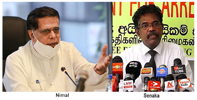 Lawyer asks govt. to come clean over allegations levelled against Nimal Siripala – The Island