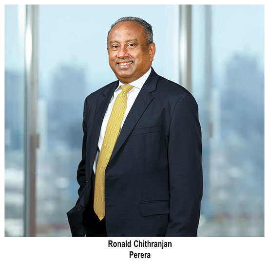 Ronald C. Perera P.C., chairman, SLI – The Island