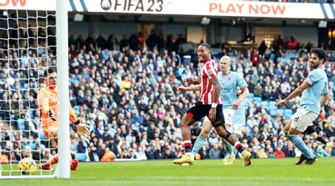 Brentford Stun Man City With Last Gasp Ivan Toney Winner The Island 