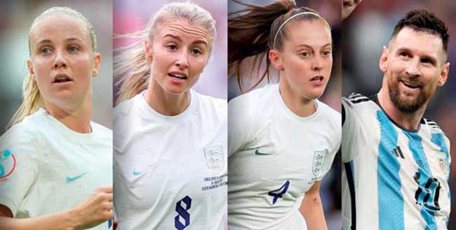 Fifa Best Awards 2022: England Lionesses and Lionel Messi lead