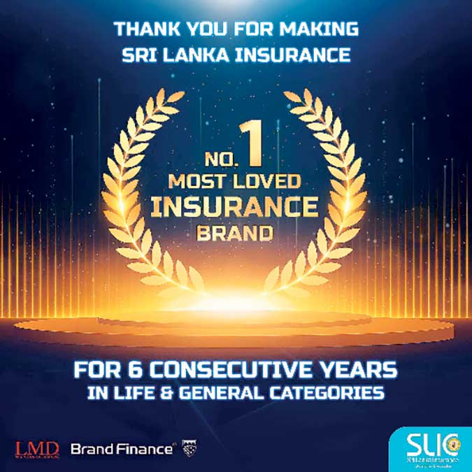 Sri Lanka Insurance Retains Title As Most Loved Insurance Brand For The ...