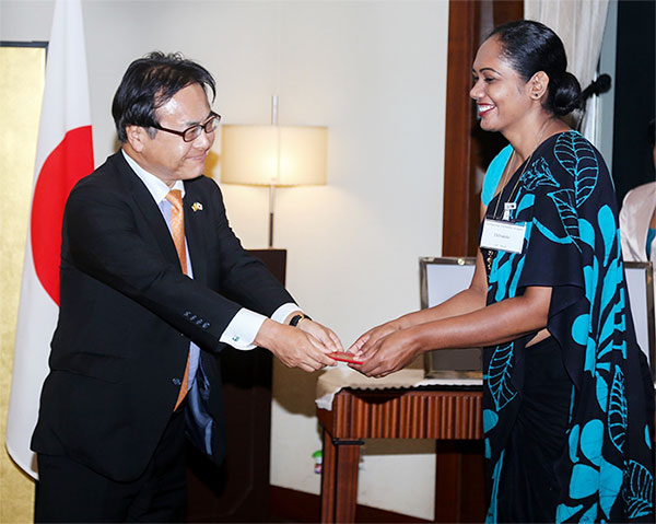 Japanese Embassy Reaffirms Support For Jds Programme The Island