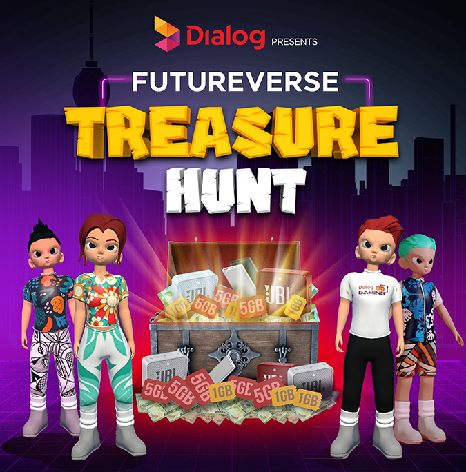 Dialog launches a treasure hunt in Sri Lanka s first mobile App