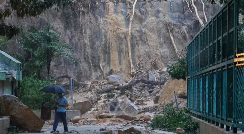 Hong Kong And Southern China Battle Widespread Flooding From Record