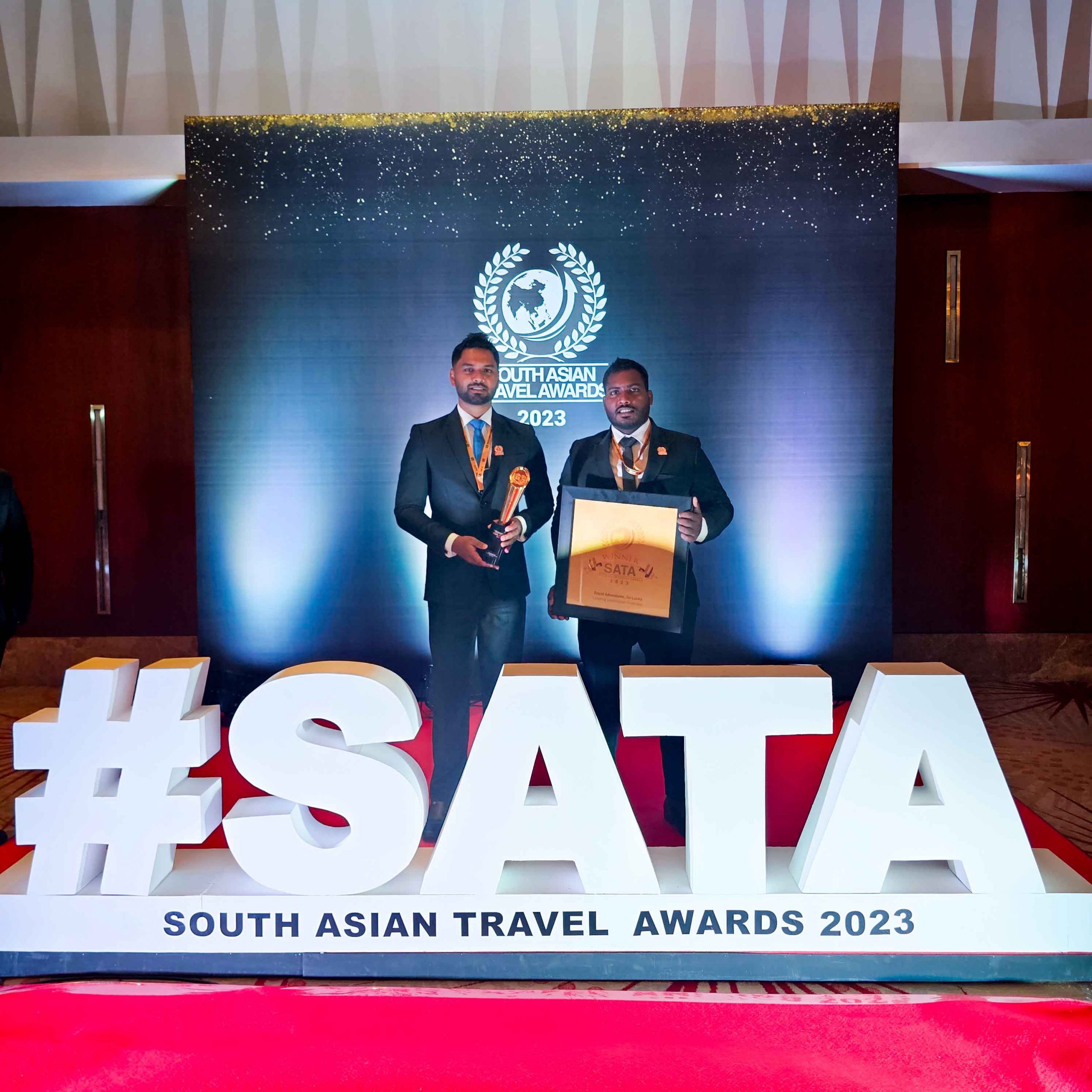 rapid adventures at south asian travel awards 2023