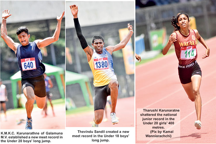 Junior National Athletics Championships :Tharushi continues record