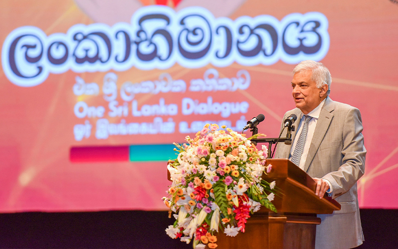 Everyone should move forward as one Sri Lankan nation focusing on the future not the present – President