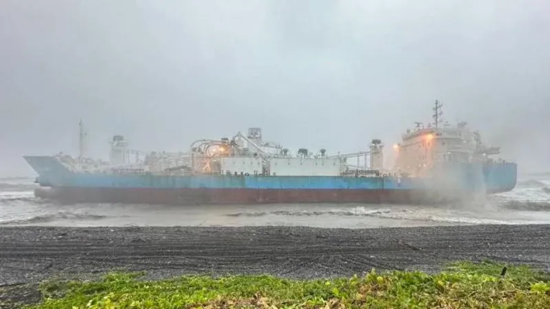 Ship With Nine Crew Sinks Off Taiwan As Typhoon Gaemi Hits – The Island