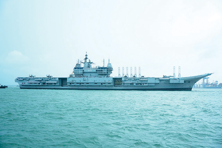 India deploys INS Vikrant for Sri Lanka rescue