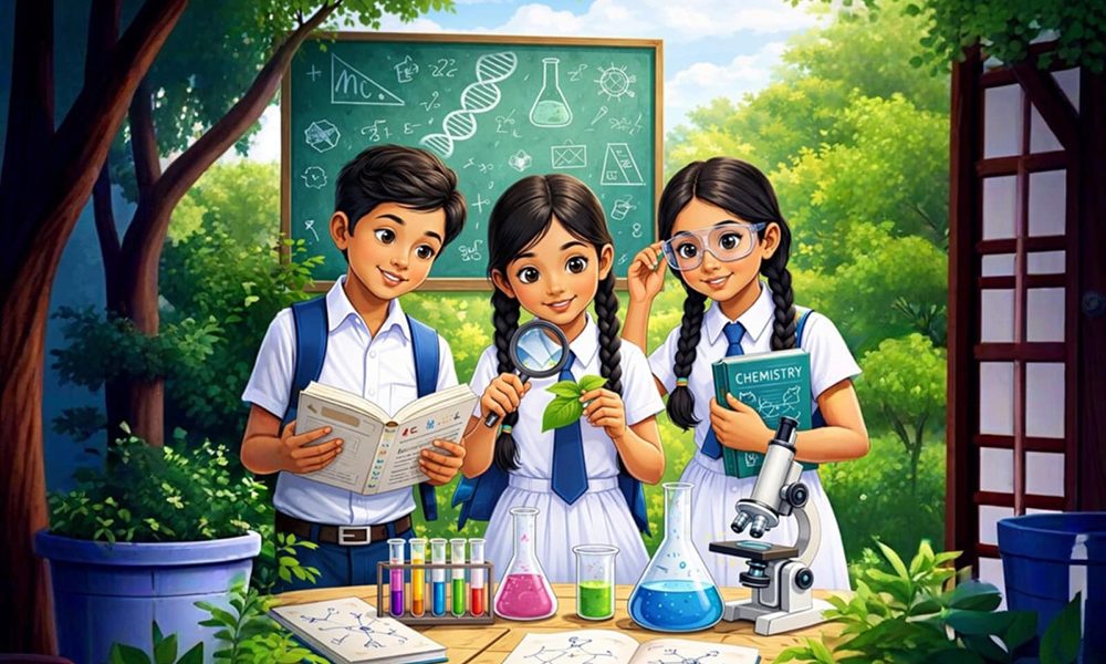 Let children touch science and mathematics