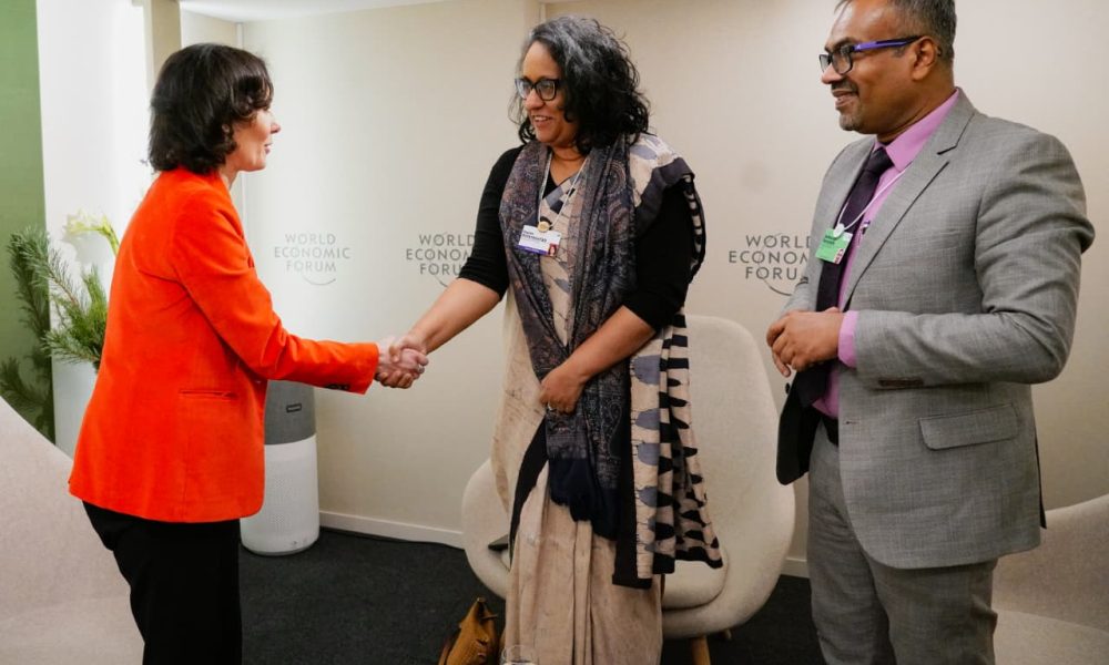 PM holds High-Level meetings with EU, UNDP, and corporate leadership at World Economic Forum