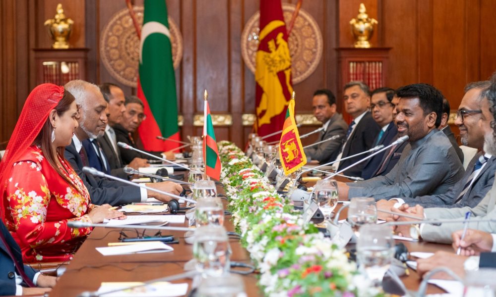 Sri Lanka and Maldives strengthen ties with productive bilateral talks