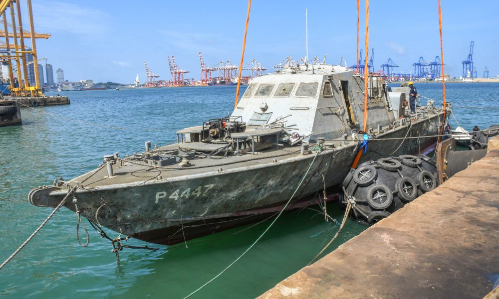 Fast Attack Craft P 4447 recovered in successful salvage operation