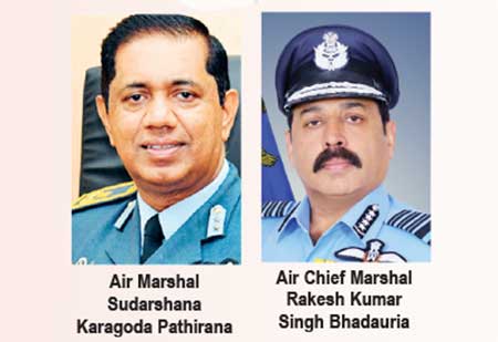 New SLAF Chief assured of continuing Indian support – The Island