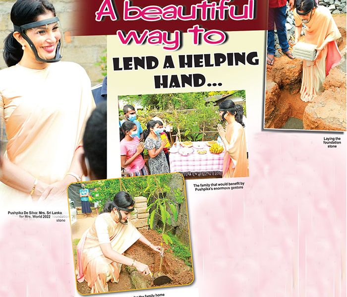 A beautiful way to LEND A HELPING HAND… - Vimarsana News