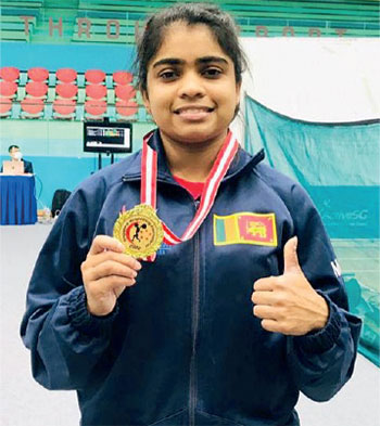 Srimali wins gold, Isuru clinches bronze – The Island