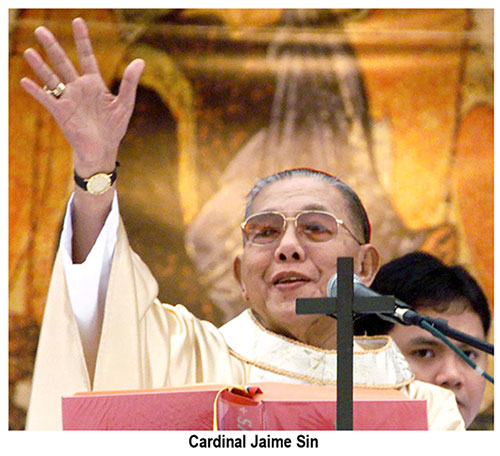 The leadership of Cardinal Sin of the Philippines – The Island