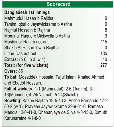 Liton, Mushfiqur slam centuries to put pressure back on Sri Lanka – The ...