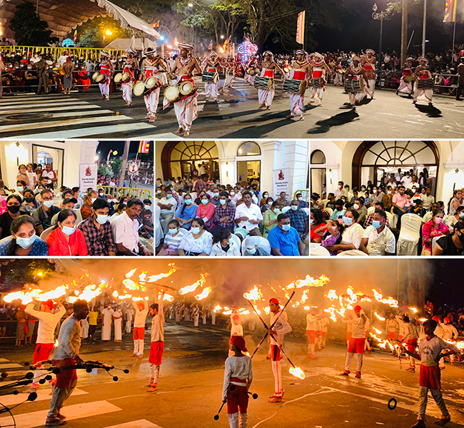 Ceylinco Life policyholders view Kandy Esala Perahera like kings, from Queen's – The Island - Vimarsana News