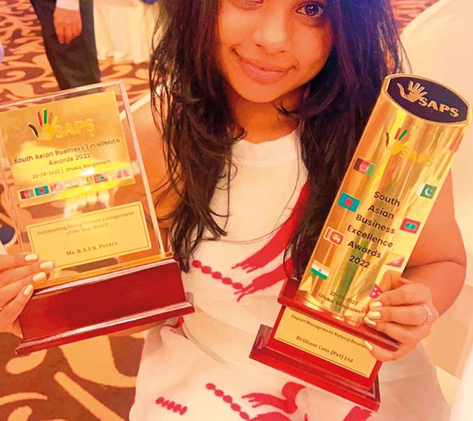 Vindya Perera wins South Asia's Outstanding Young Women Entrepreneur award – The Island - Vimarsana News