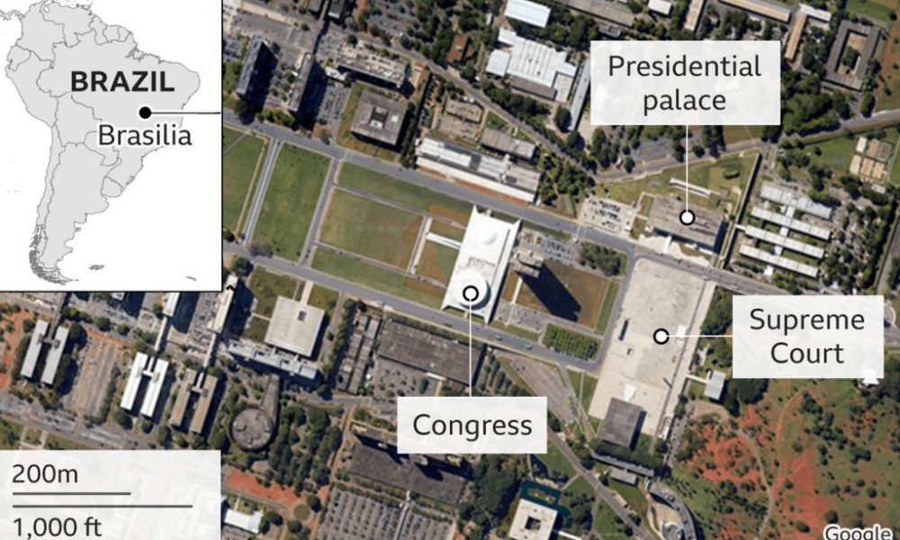 Rioters storm Brazil's congress, Supreme Court and surround Presidential palace – The Island - Vimarsana News
