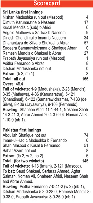 Sri Lanka offer second Test to Pakistan on a platter – The Island