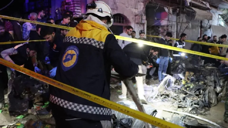 Seven dead after car bomb tears through market in Azaz, Syria – The Island