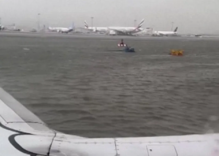 Dubai airport in chaos as UAE and Oman reel from deadly storms – The Island