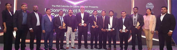 SLT-MOBITEL clinches six prestigious awards at National Project ...