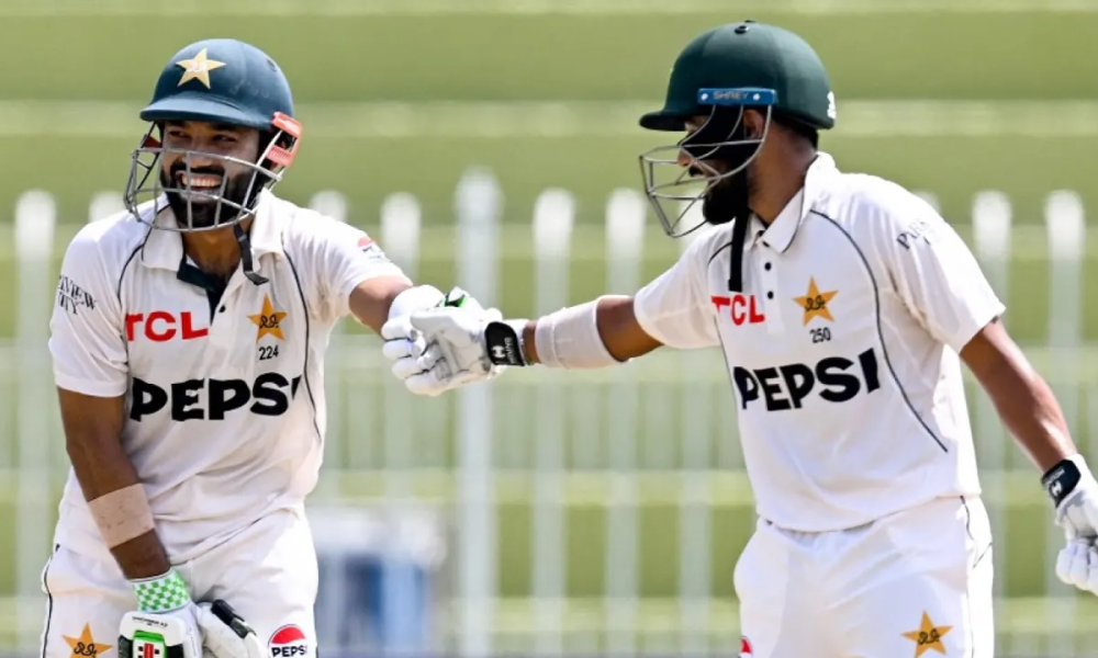 El Razwan Rizwan, Shakeel tons define Pakistan’s day of gains – The Island